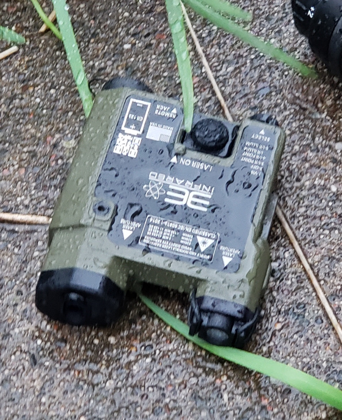 THREE ELECTRONS INFRARED (3EIR) DESIGNATEIR-V THREE BEAM LASER – GREEN VISIBLE / INFRARED LASER / VCSEL IR ILLUMINATOR