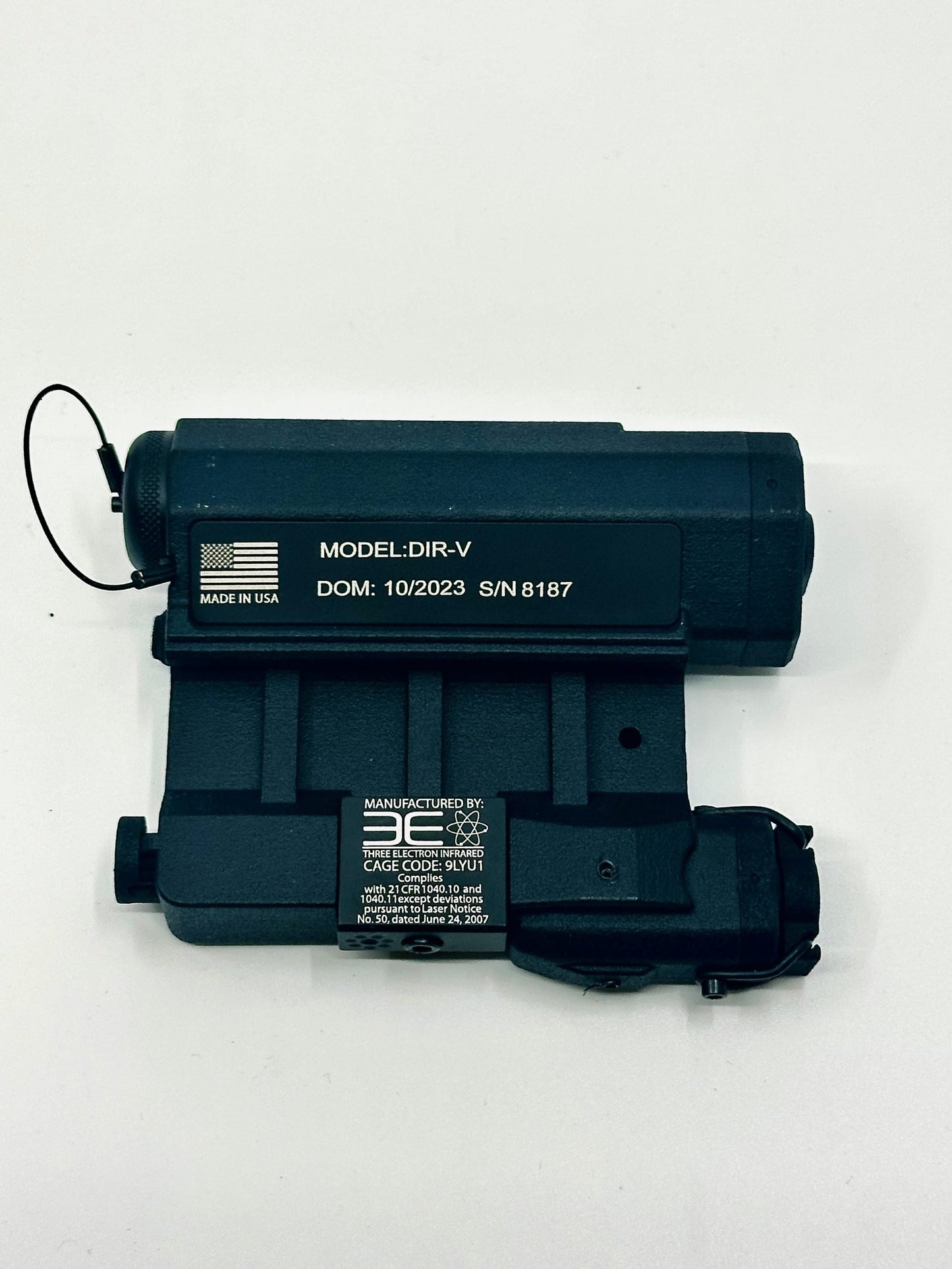 THREE ELECTRONS INFRARED (3EIR) DESIGNATEIR-V THREE BEAM LASER – GREEN VISIBLE / INFRARED LASER / VCSEL IR ILLUMINATOR
